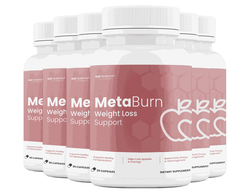 MetaBurn capsules bundle for weight loss, consistent metabolism and energy support